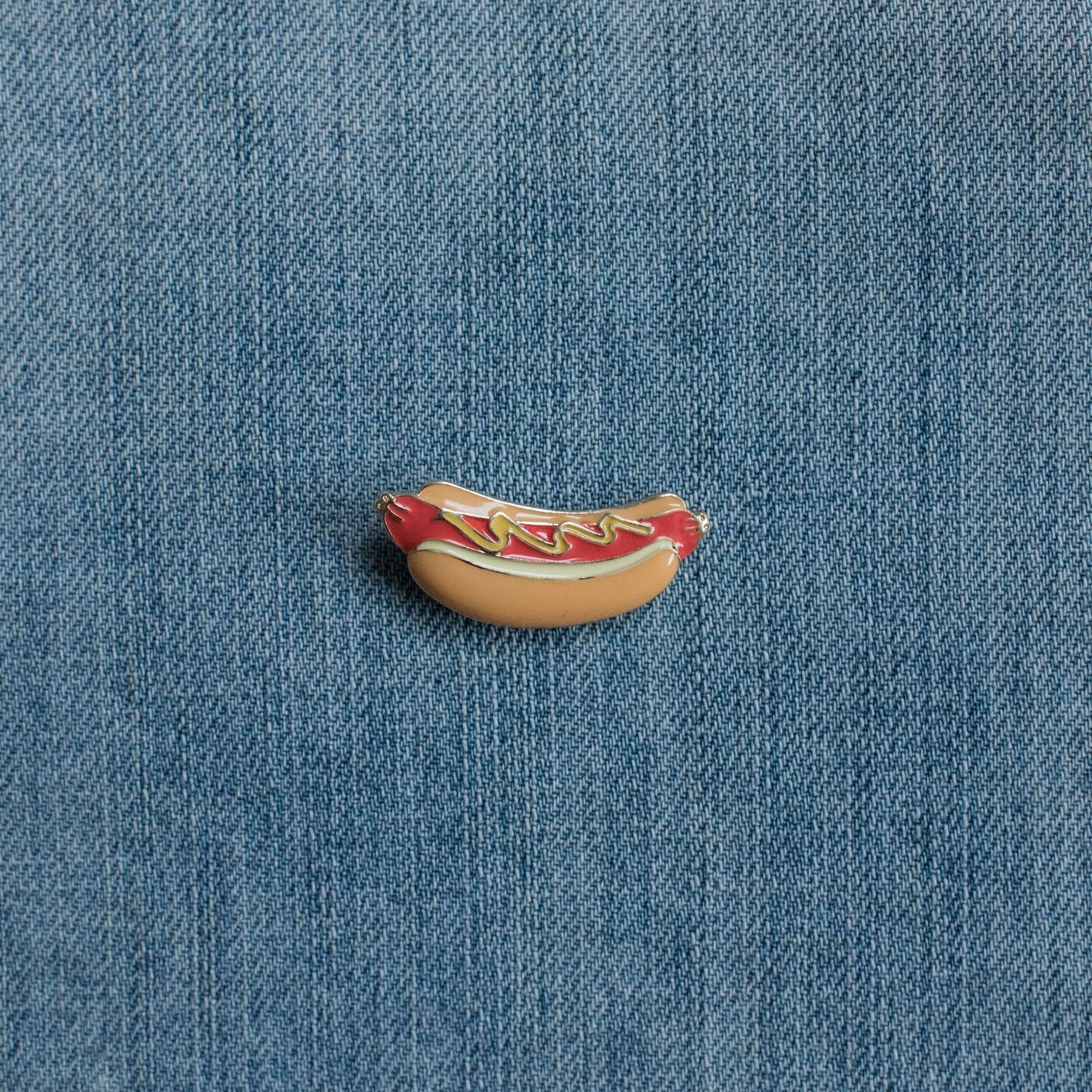 hotdog pin closeup 2